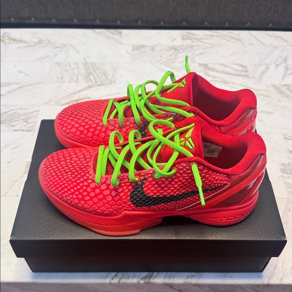 Nike Zoom Kobe 6 Protro “Reverse Grinch” - Picture 1 of 6